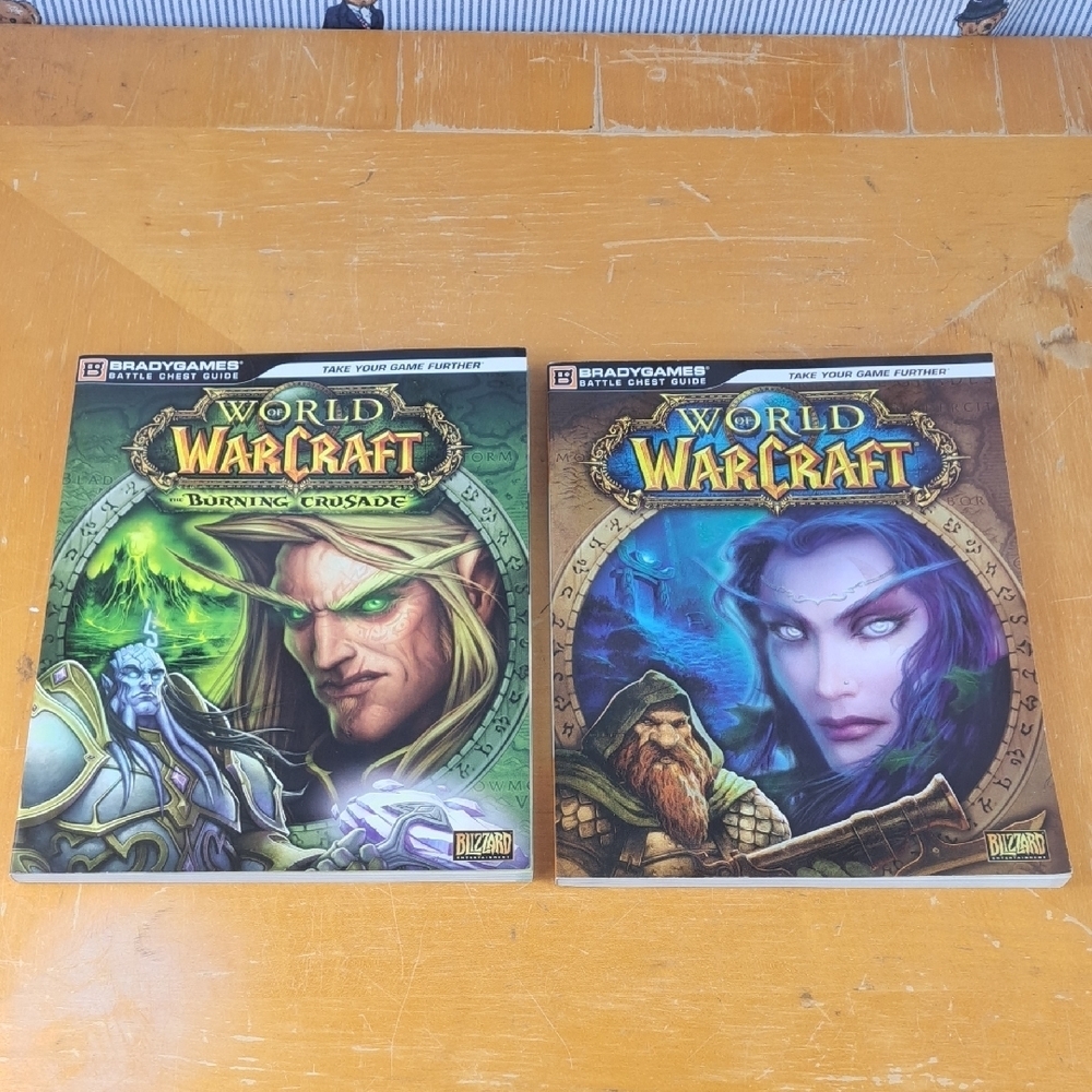 World of Warcraft Blizzard Entertainment 2 battle chest guide books